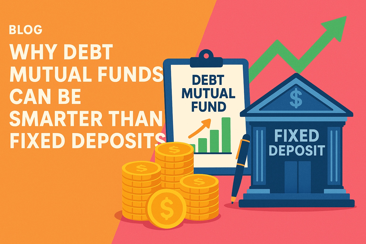 why debt mutual fund investing is smarter than having FD 